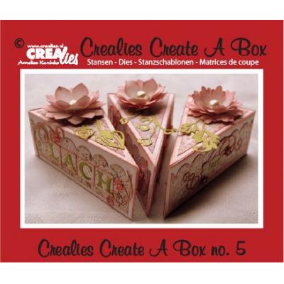 Crealies Box Stanzschablonen - Nr. 5 -  Kuchen